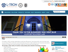 Tablet Screenshot of l-tron.com